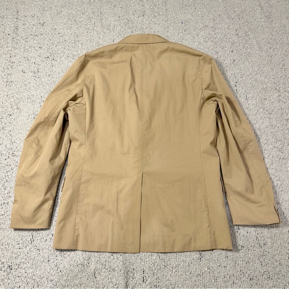 Zara Tan Blazer Windbreaker Jacket Size 38 S/M - Picture 8 of 10